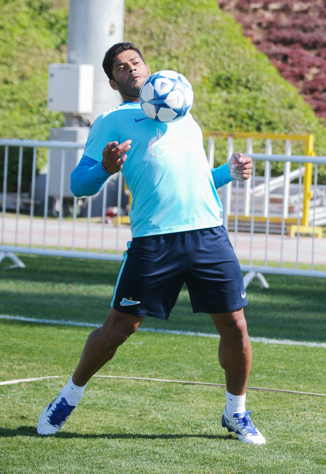 «Газпром»-тренировочные сборы в Дохе: 18 января, утренняя тренировка