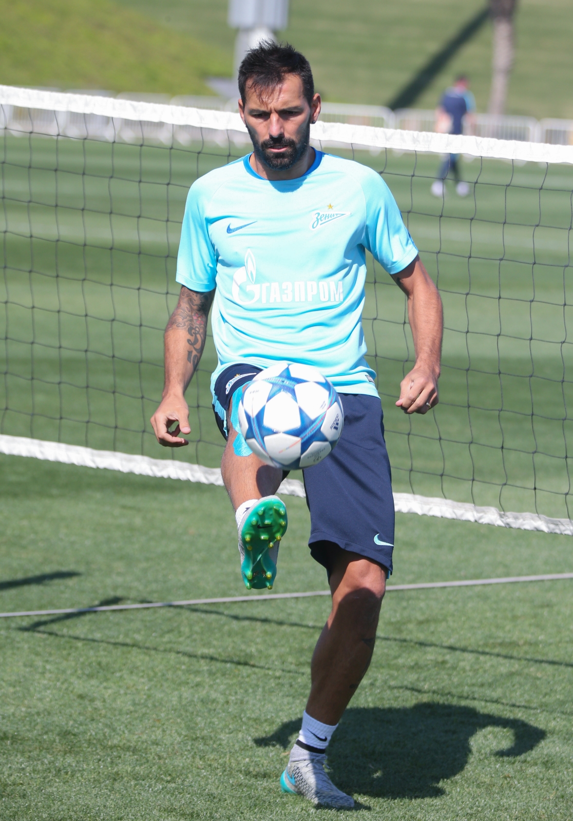 «Газпром»-тренировочные сборы в Дохе: 18 января, утренняя тренировка