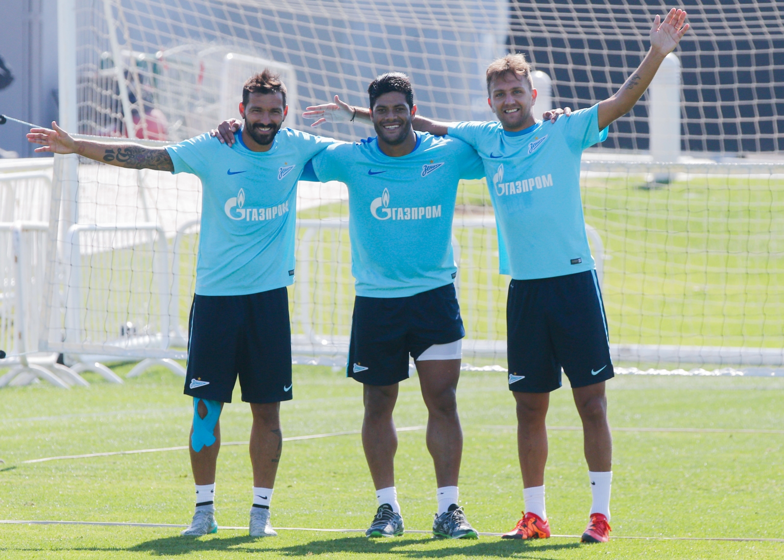 «Газпром»-тренировочные сборы в Дохе: 18 января, утренняя тренировка