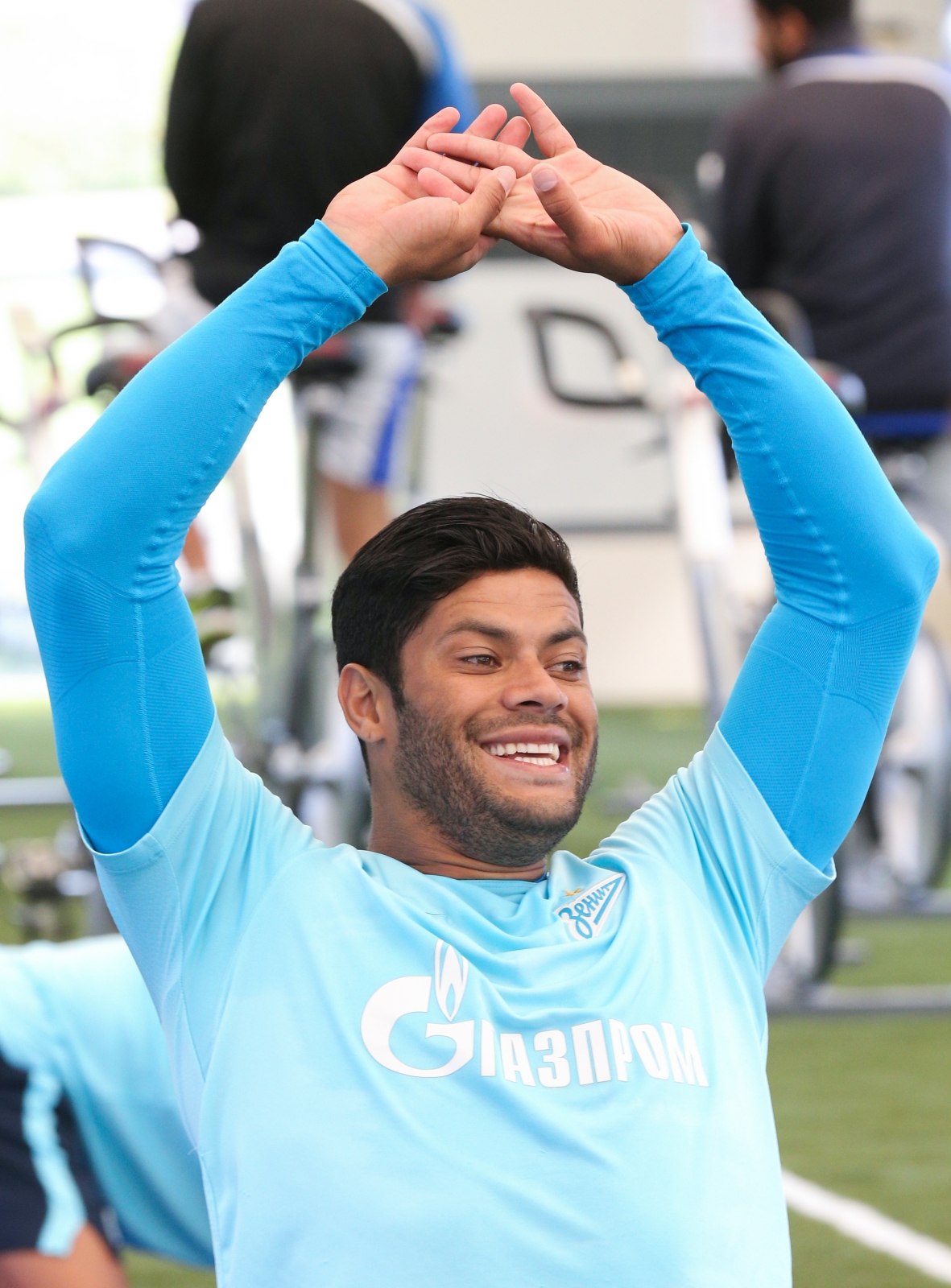 «Газпром»-тренировочные сборы в Дохе: 18 января, утренняя тренировка