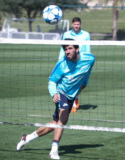 «Газпром»-тренировочные сборы в Дохе: 18 января, утренняя тренировка