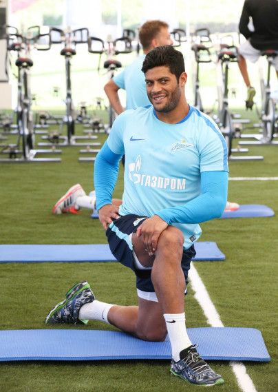 «Газпром»-тренировочные сборы в Дохе: 18 января, утренняя тренировка