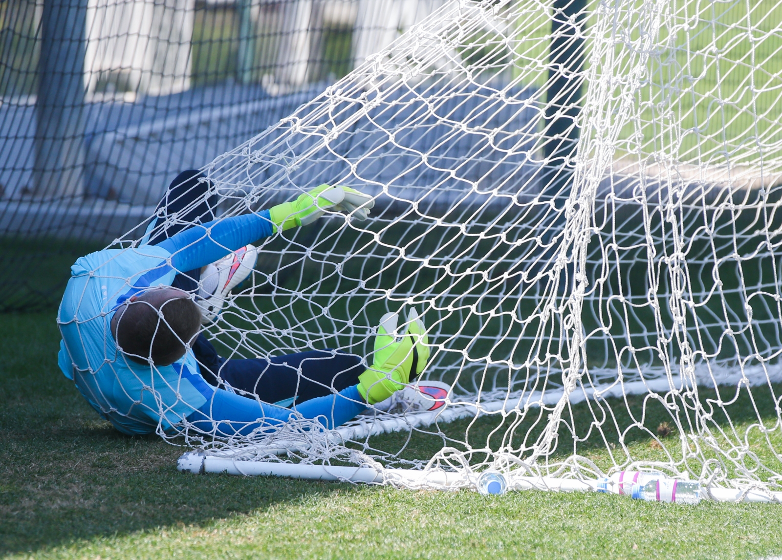 «Газпром»-тренировочные сборы в Дохе: 18 января, утренняя тренировка