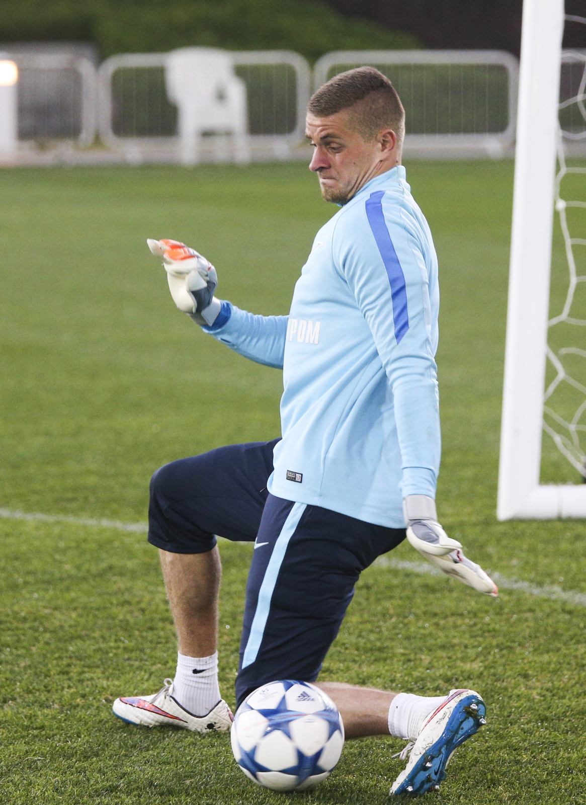 «Газпром»-тренировочные сборы в Дохе: 19 января, вечерняя тренировка