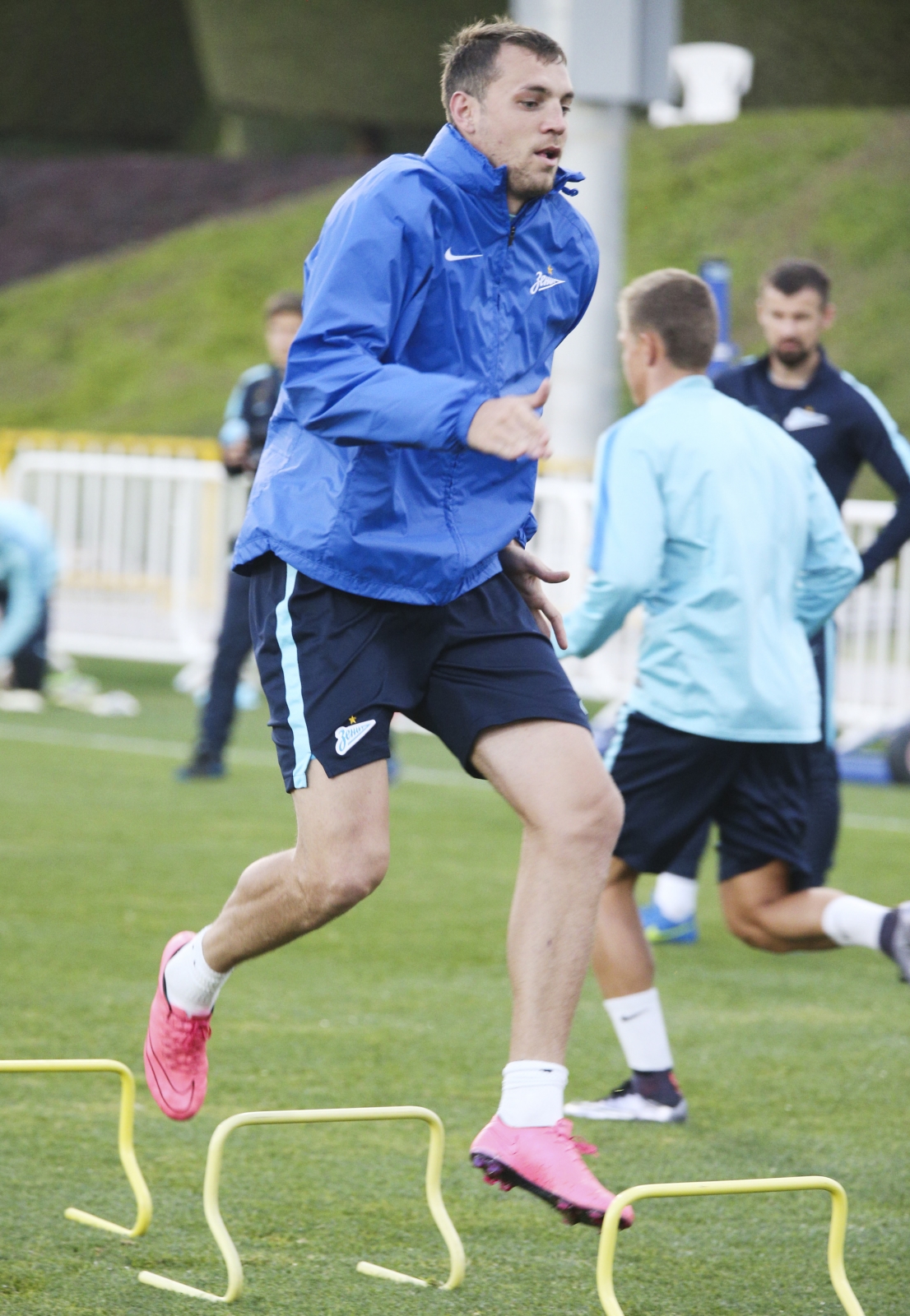 «Газпром»-тренировочные сборы в Дохе: 19 января, вечерняя тренировка