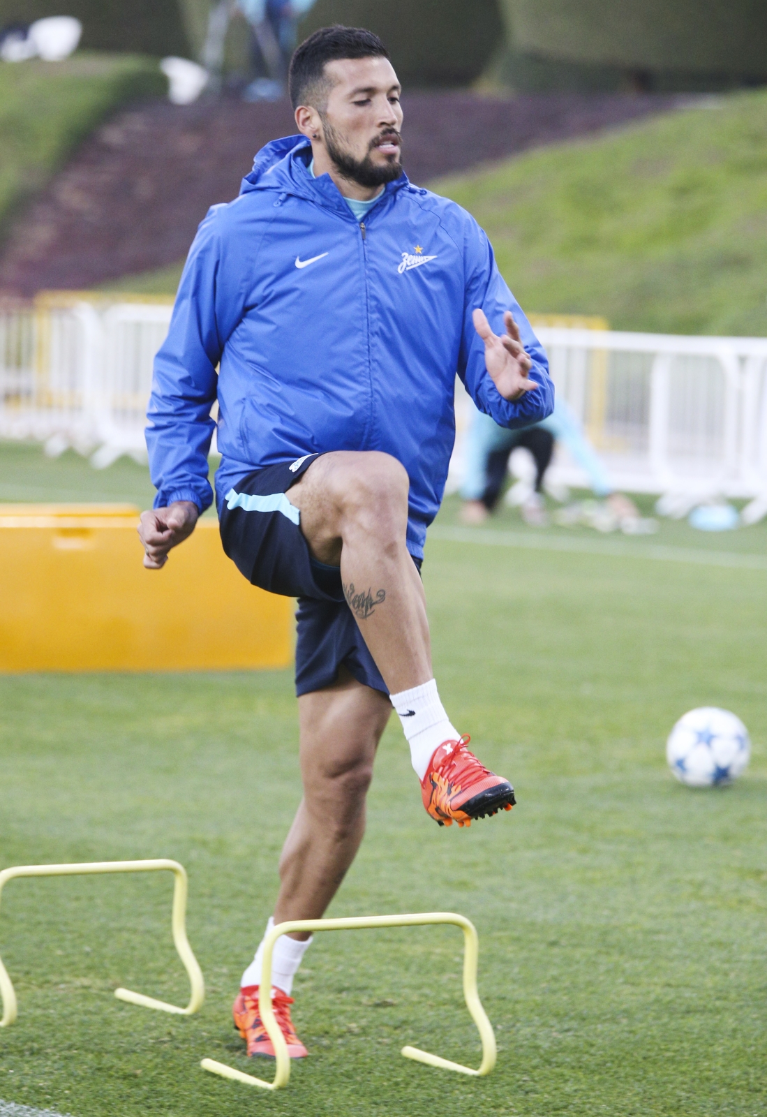 «Газпром»-тренировочные сборы в Дохе: 19 января, вечерняя тренировка