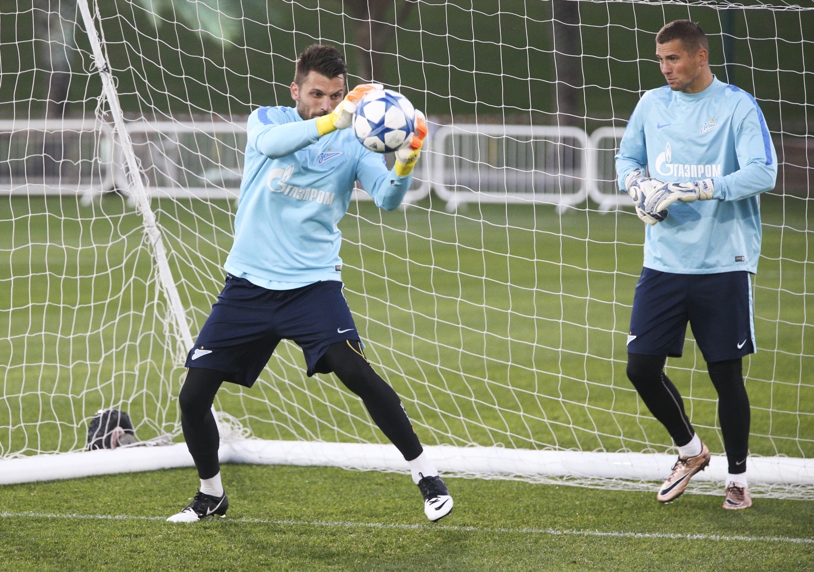 «Газпром»-тренировочные сборы в Дохе: 19 января, вечерняя тренировка