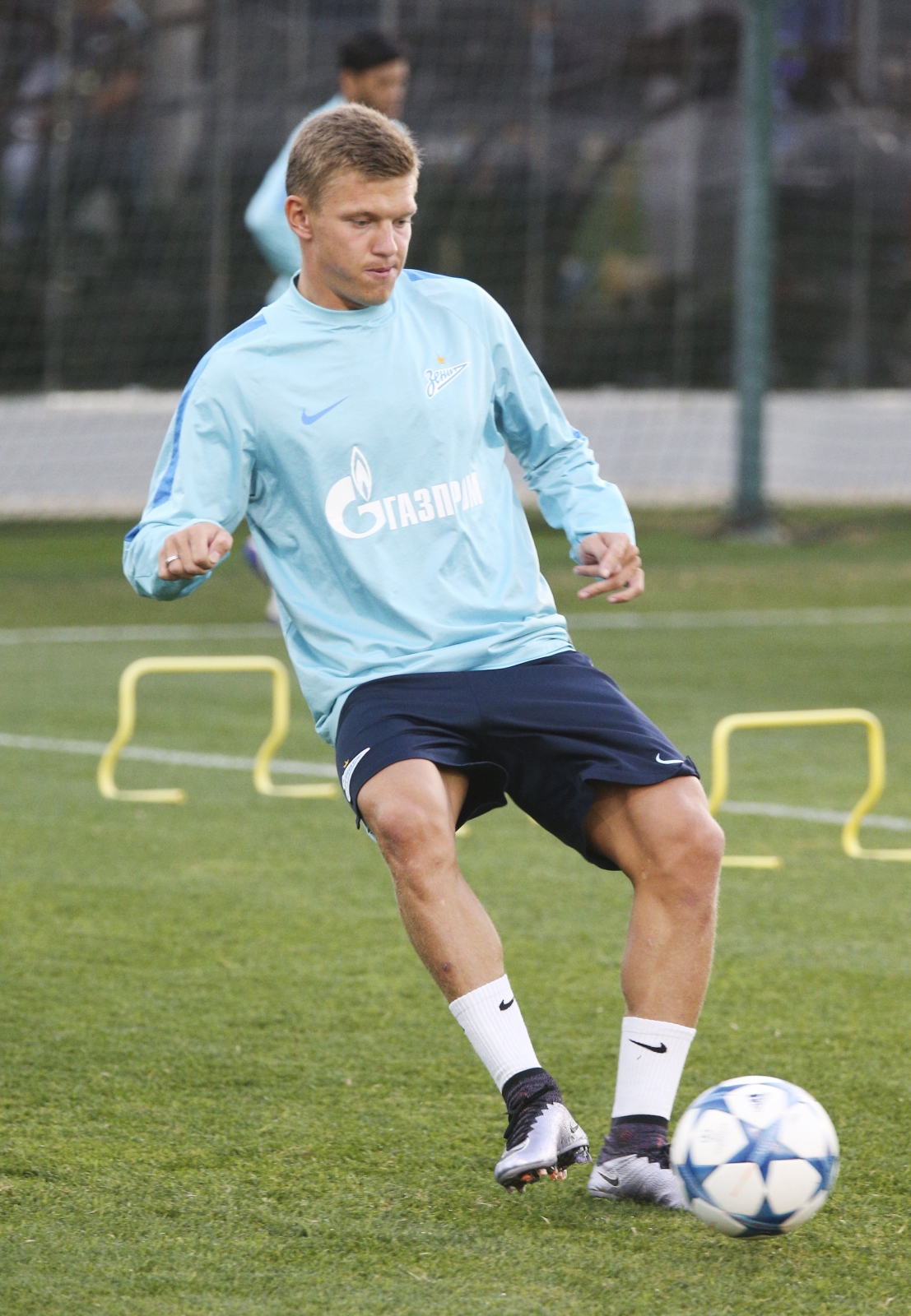 «Газпром»-тренировочные сборы в Дохе: 19 января, вечерняя тренировка