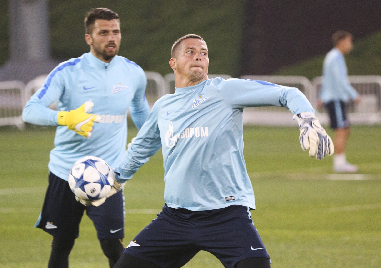 «Газпром»-тренировочные сборы в Дохе: 19 января, вечерняя тренировка