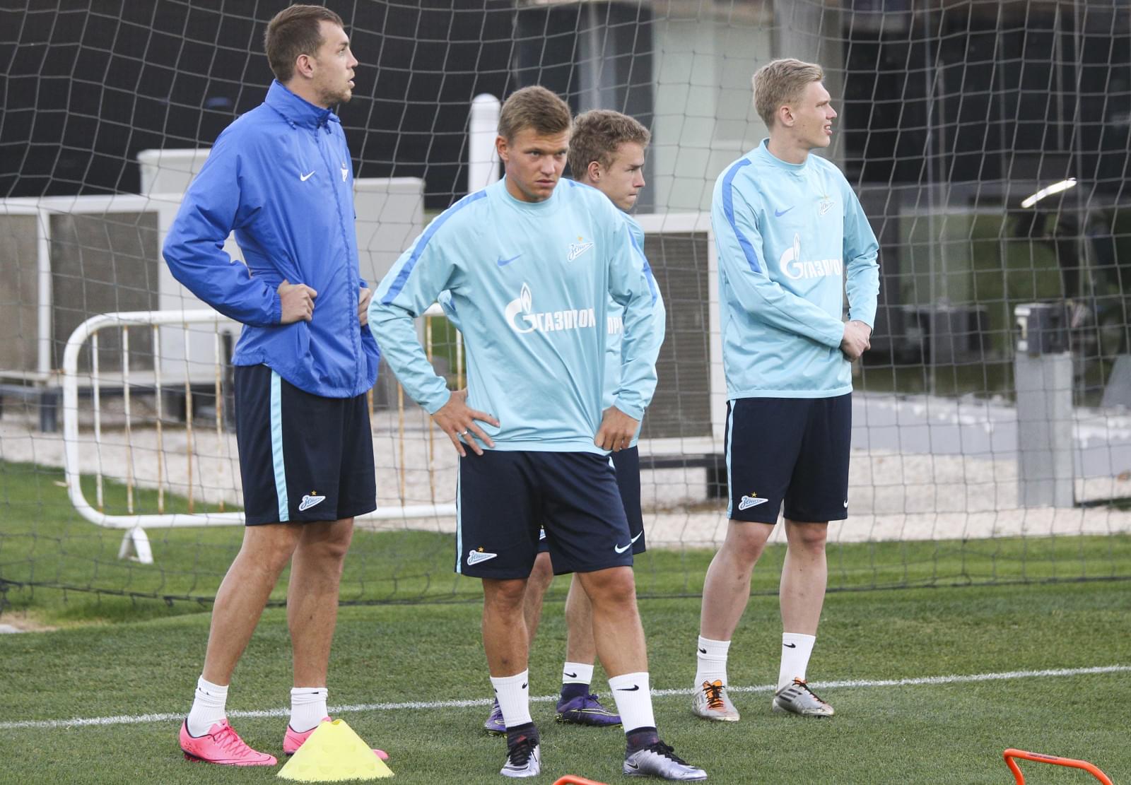 «Газпром»-тренировочные сборы в Дохе: 19 января, вечерняя тренировка