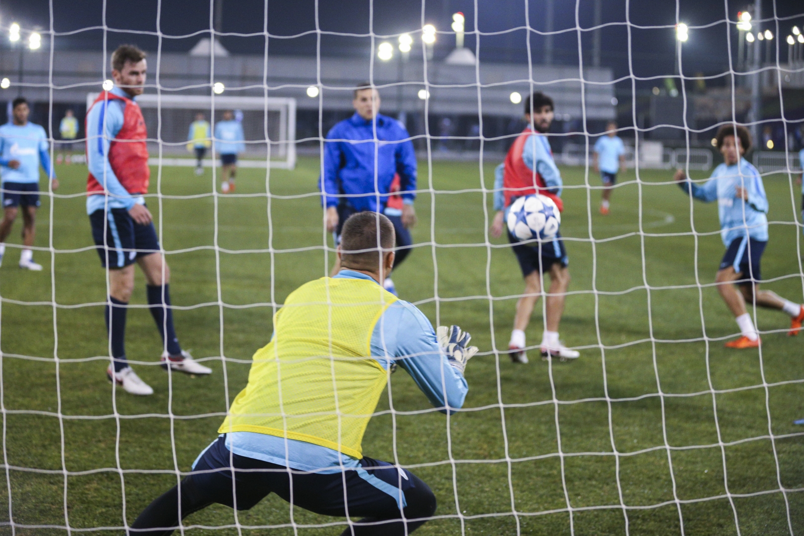 «Газпром»-тренировочные сборы в Дохе: 19 января, вечерняя тренировка