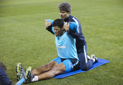 «Газпром»-тренировочные сборы в Дохе: 19 января, вечерняя тренировка