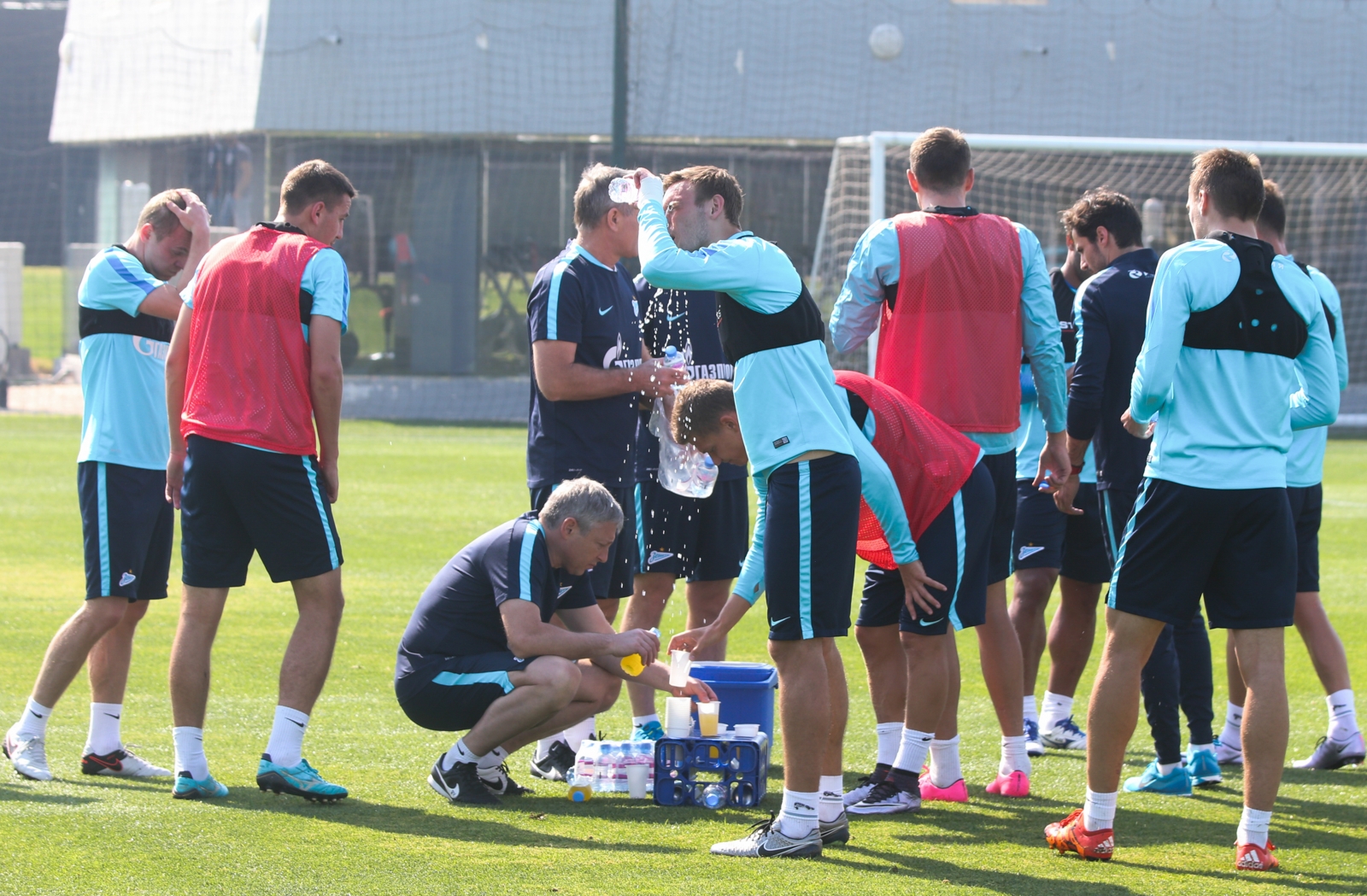 «Газпром»-тренировочные сборы в Дохе: 20 января, утренняя тренировка