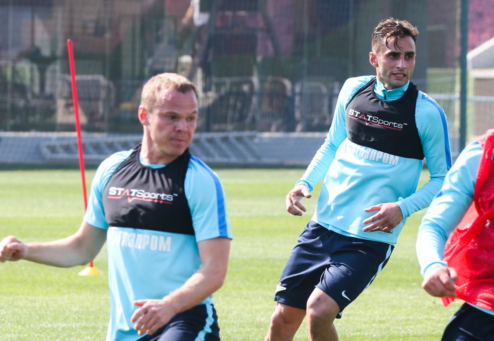 «Газпром»-тренировочные сборы в Дохе: 20 января, утренняя тренировка