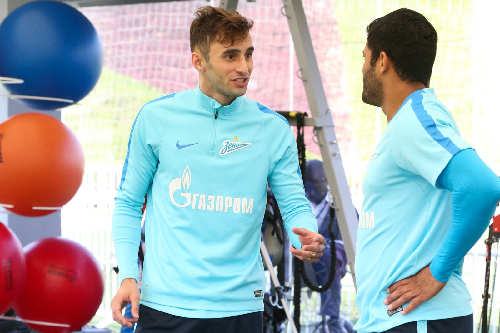 «Газпром»-тренировочные сборы в Дохе: 20 января, утренняя тренировка