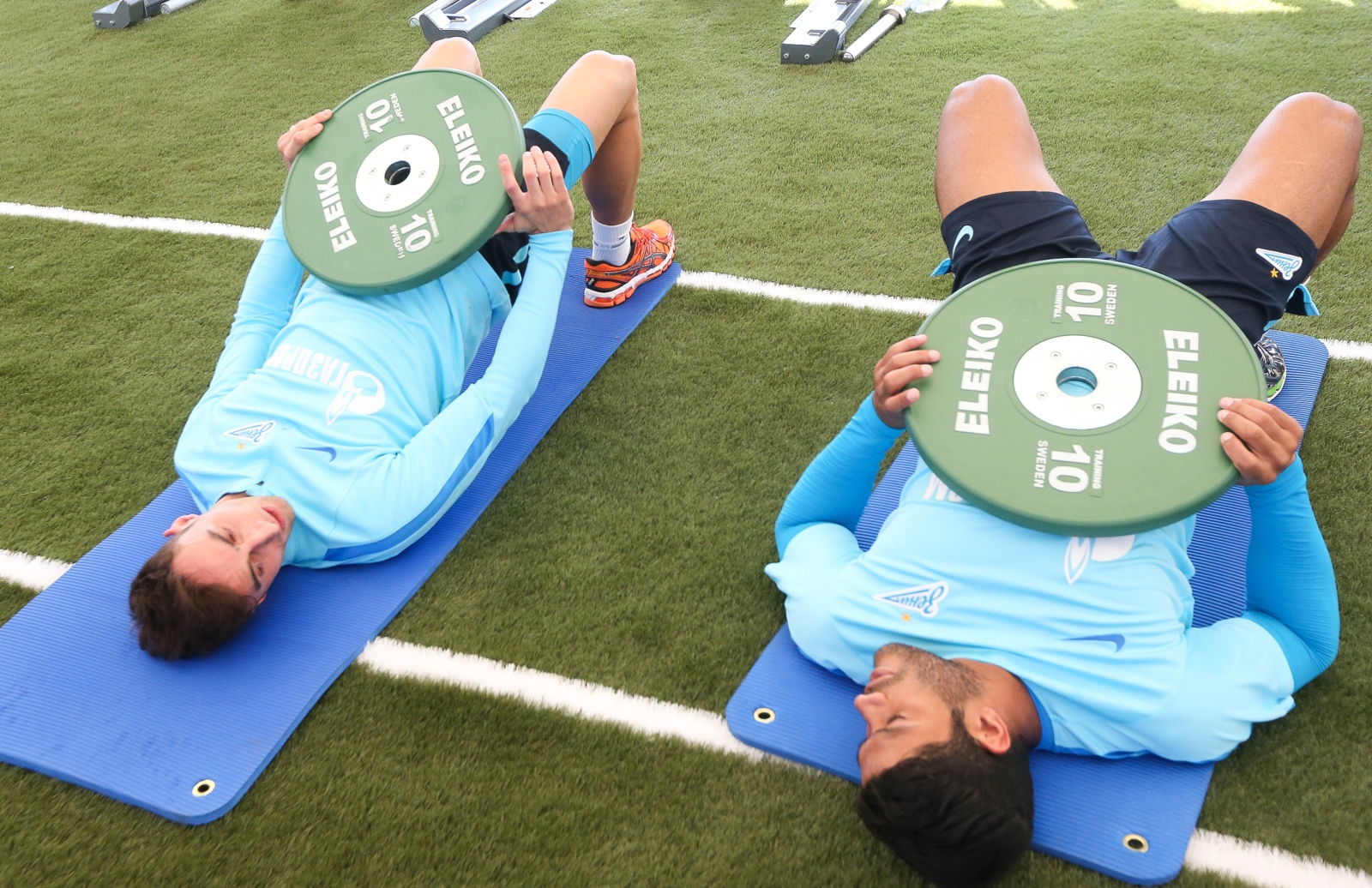 «Газпром»-тренировочные сборы в Дохе: 20 января, утренняя тренировка