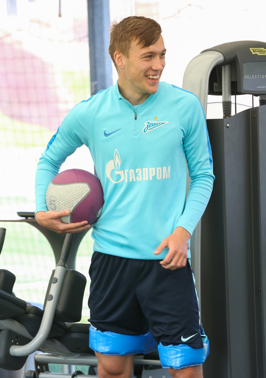 «Газпром»-тренировочные сборы в Дохе: 20 января, утренняя тренировка