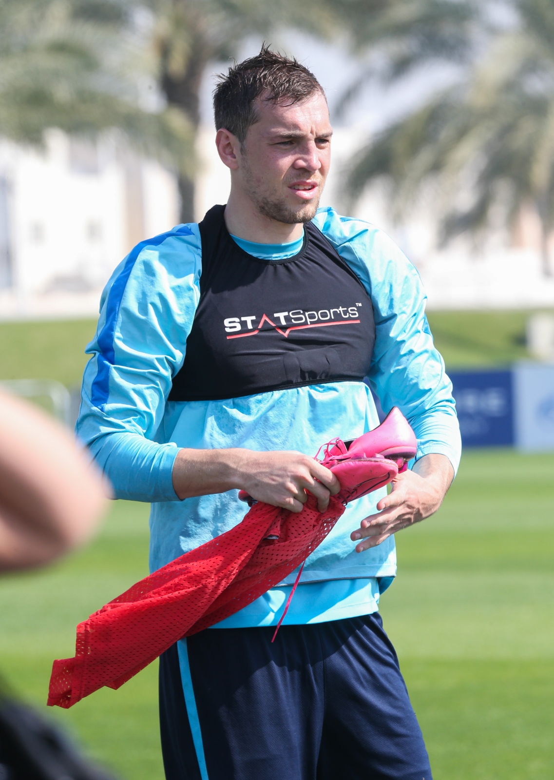 «Газпром»-тренировочные сборы в Дохе: 20 января, утренняя тренировка