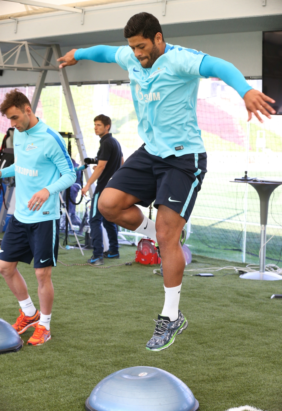 «Газпром»-тренировочные сборы в Дохе: 20 января, утренняя тренировка