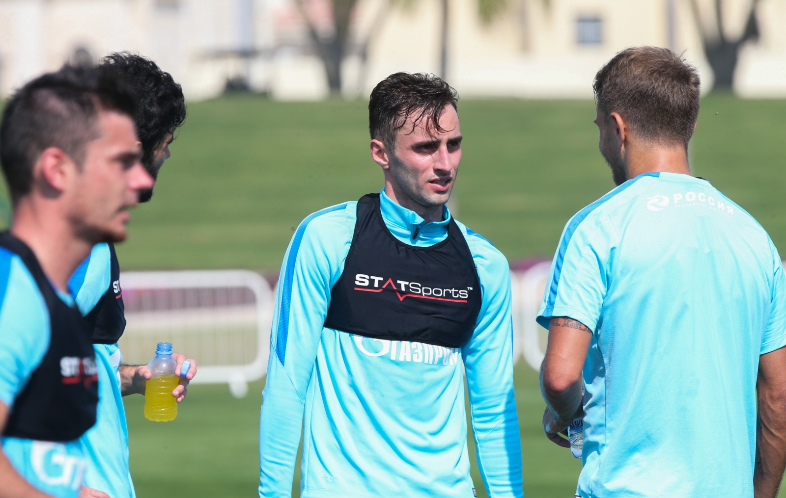 «Газпром»-тренировочные сборы в Дохе: 20 января, утренняя тренировка