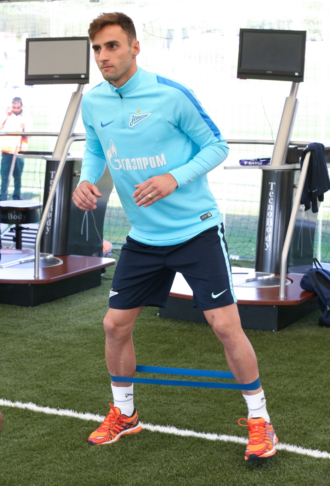 «Газпром»-тренировочные сборы в Дохе: 20 января, утренняя тренировка