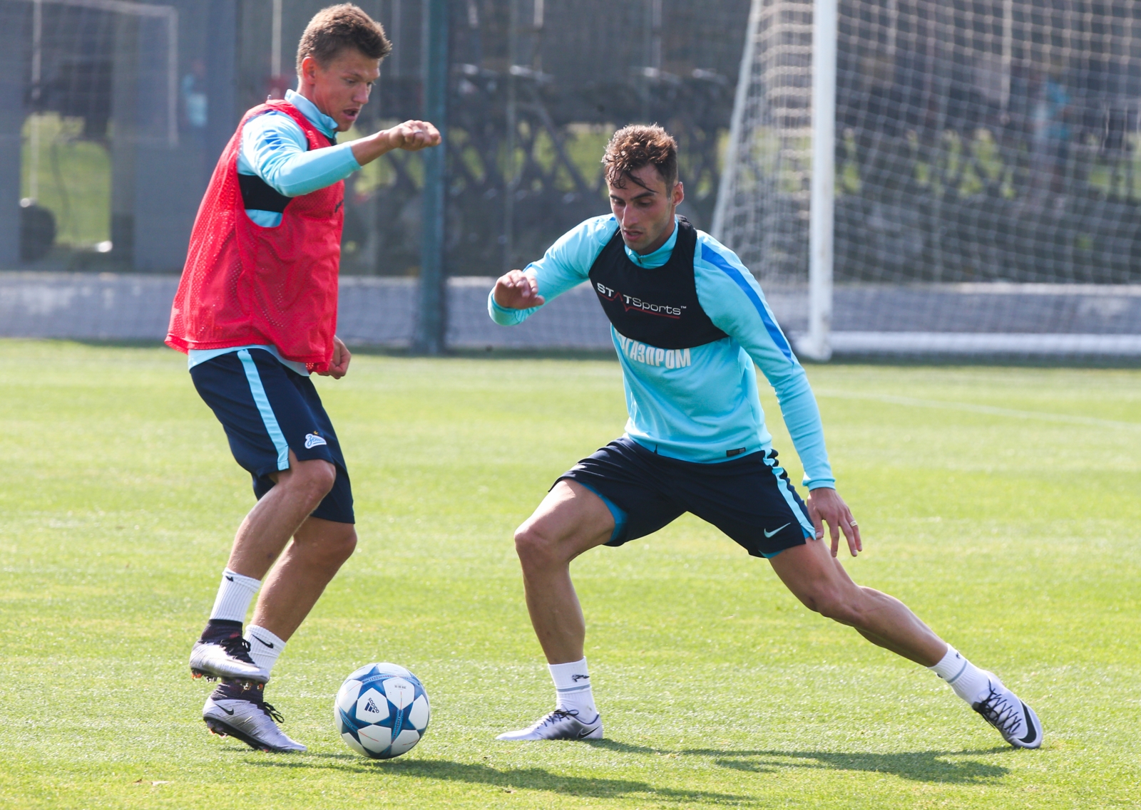 «Газпром»-тренировочные сборы в Дохе: 20 января, утренняя тренировка