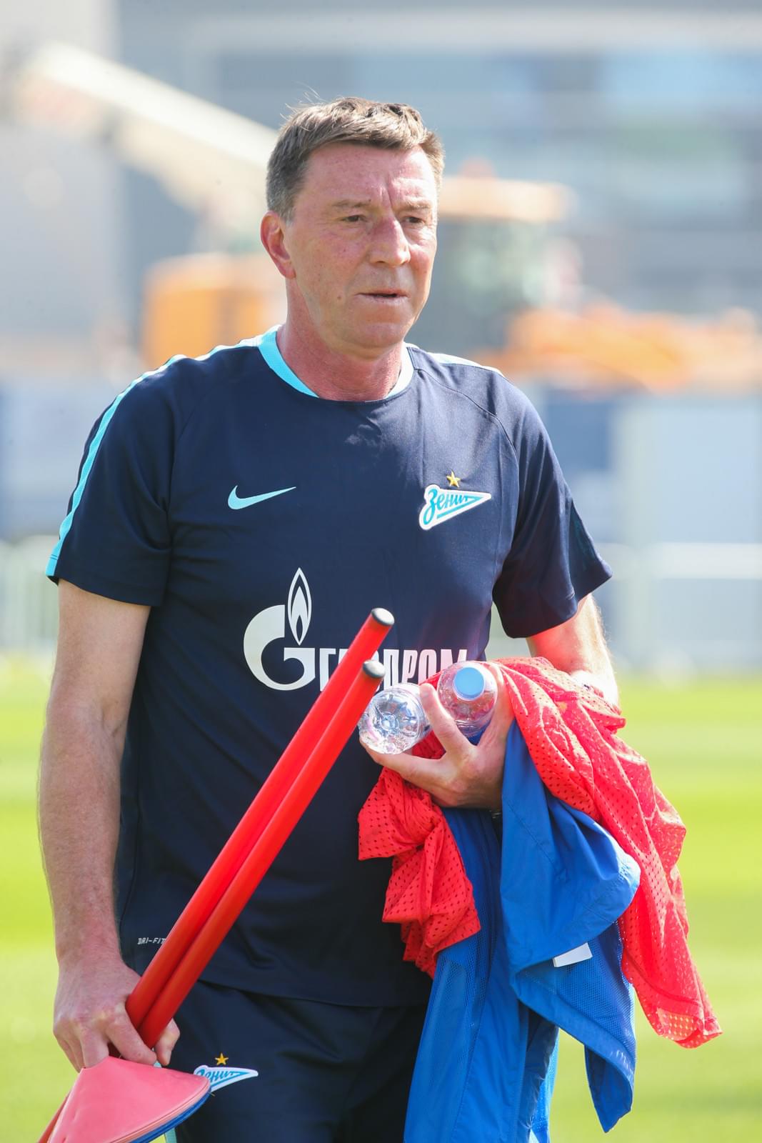 «Газпром»-тренировочные сборы в Дохе: 20 января, утренняя тренировка