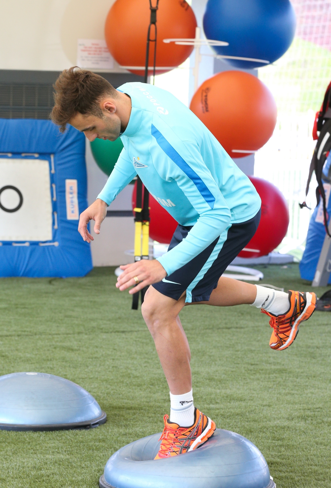 «Газпром»-тренировочные сборы в Дохе: 20 января, утренняя тренировка