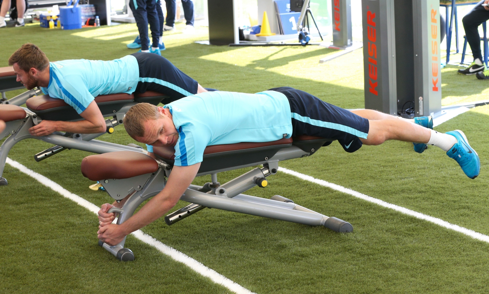 «Газпром»-тренировочные сборы в Дохе: 20 января, утренняя тренировка