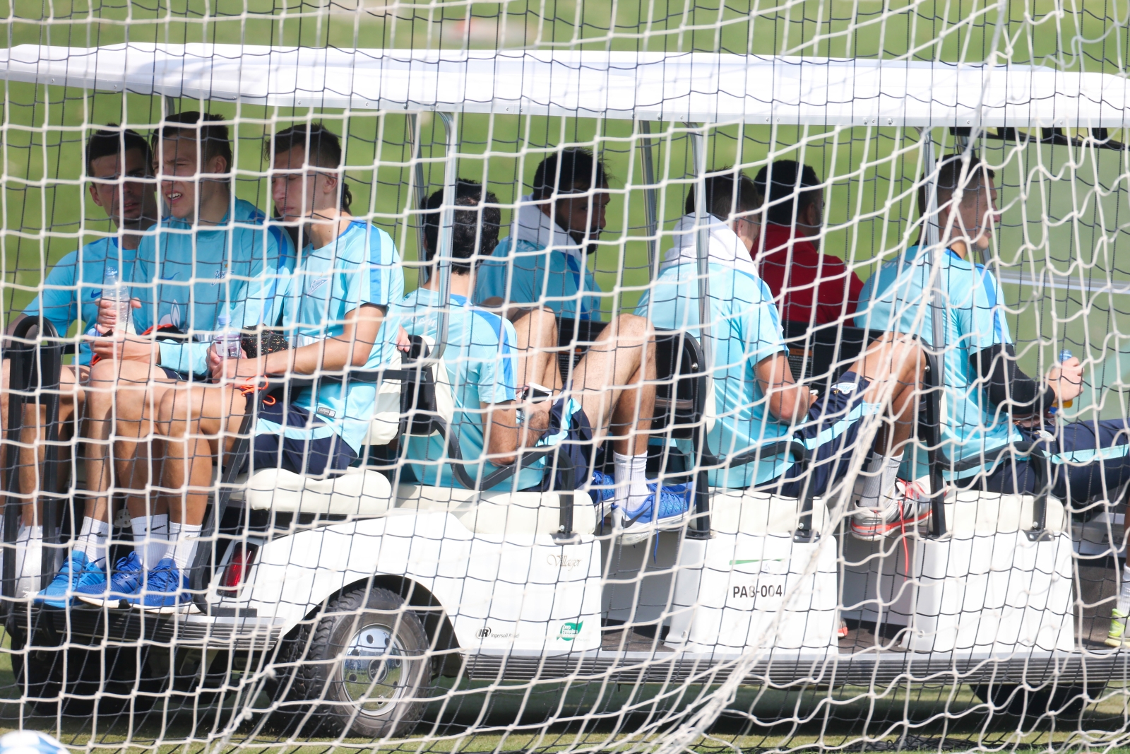 «Газпром»-тренировочные сборы в Дохе: 21 января, утренняя тренировка