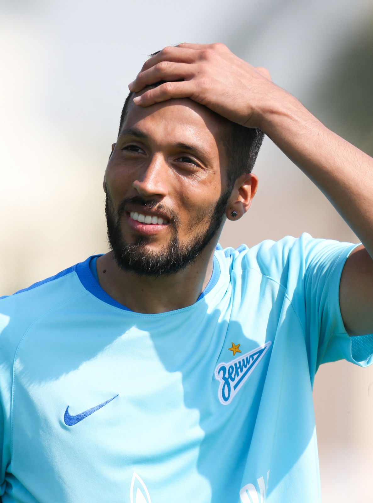 «Газпром»-тренировочные сборы в Дохе: 21 января, утренняя тренировка