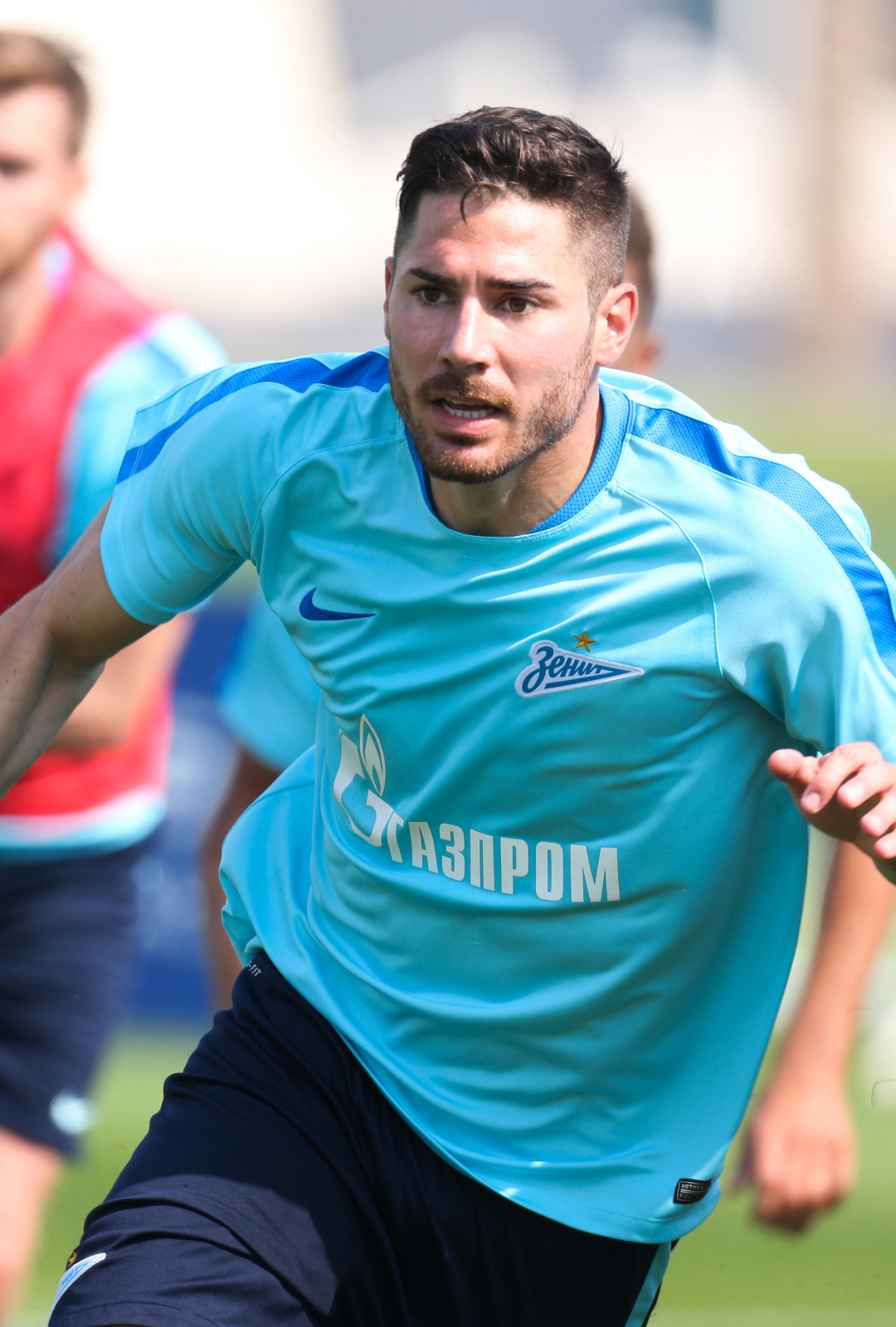 «Газпром»-тренировочные сборы в Дохе: 21 января, утренняя тренировка
