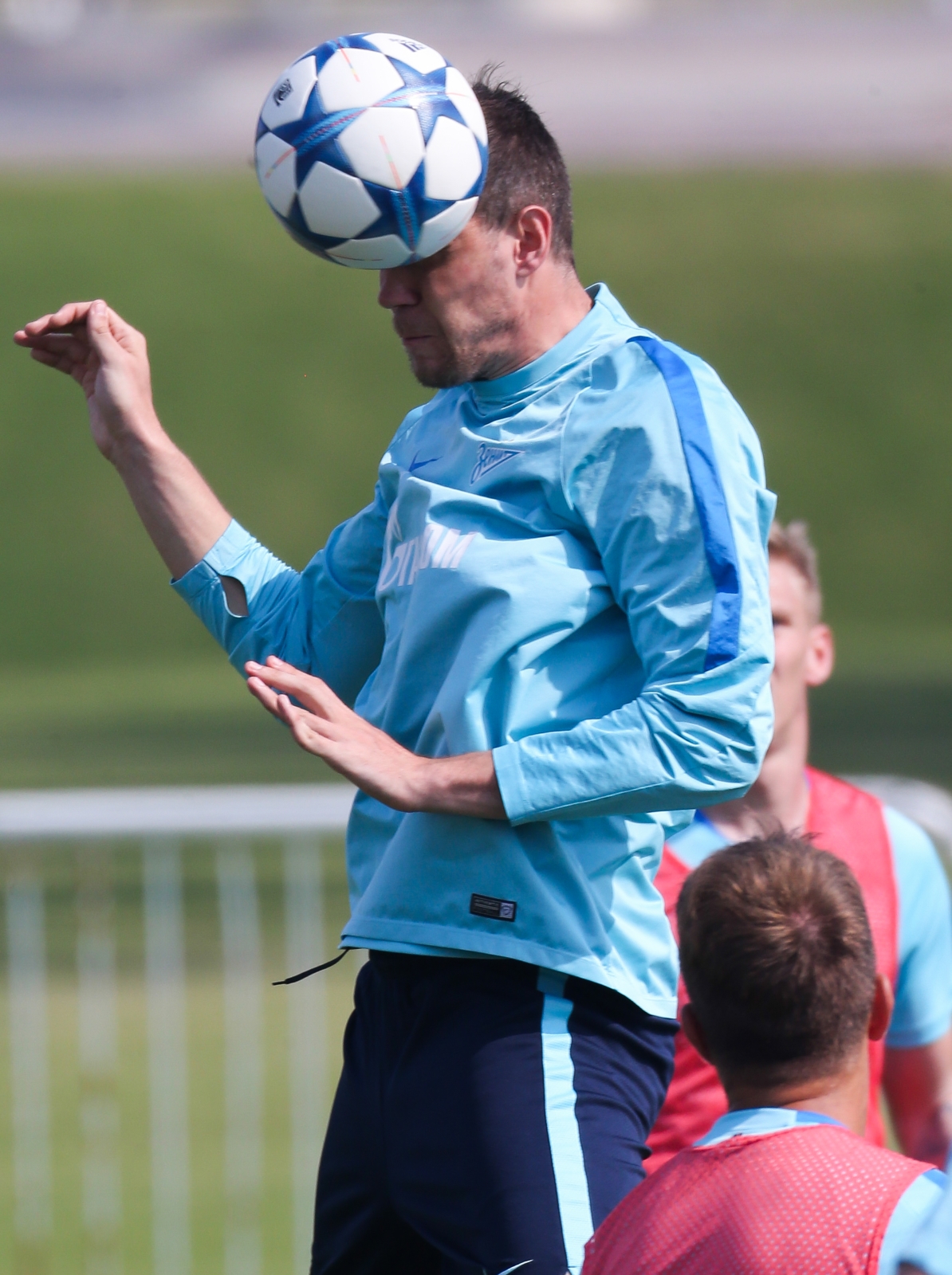 «Газпром»-тренировочные сборы в Дохе: 21 января, утренняя тренировка