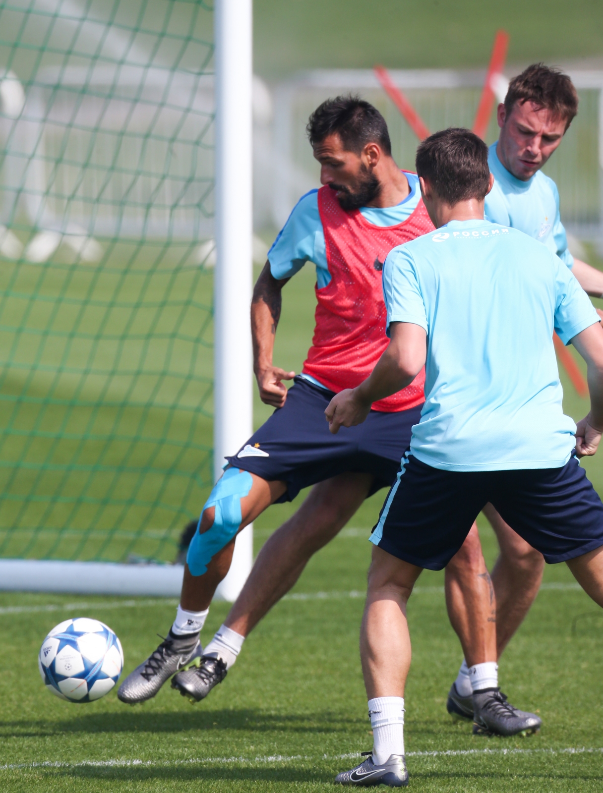 «Газпром»-тренировочные сборы в Дохе: 21 января, утренняя тренировка
