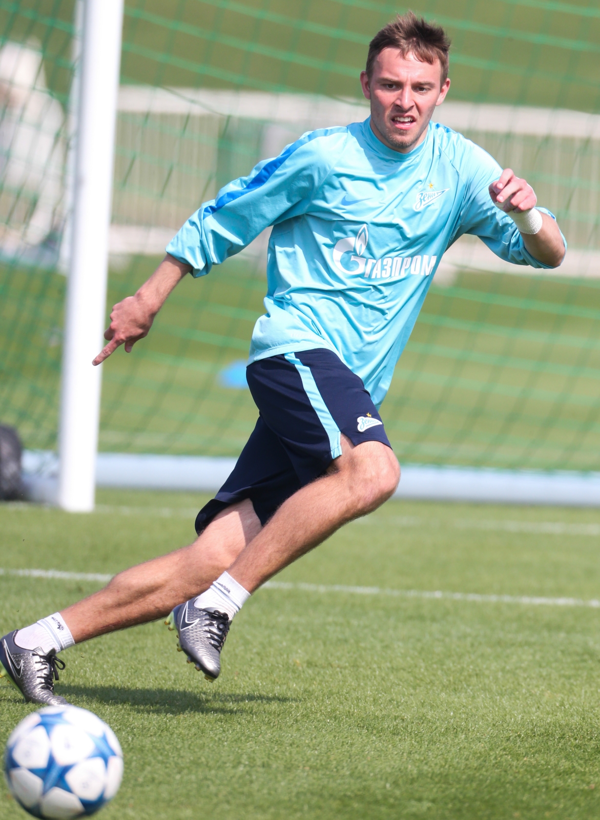 «Газпром»-тренировочные сборы в Дохе: 21 января, утренняя тренировка