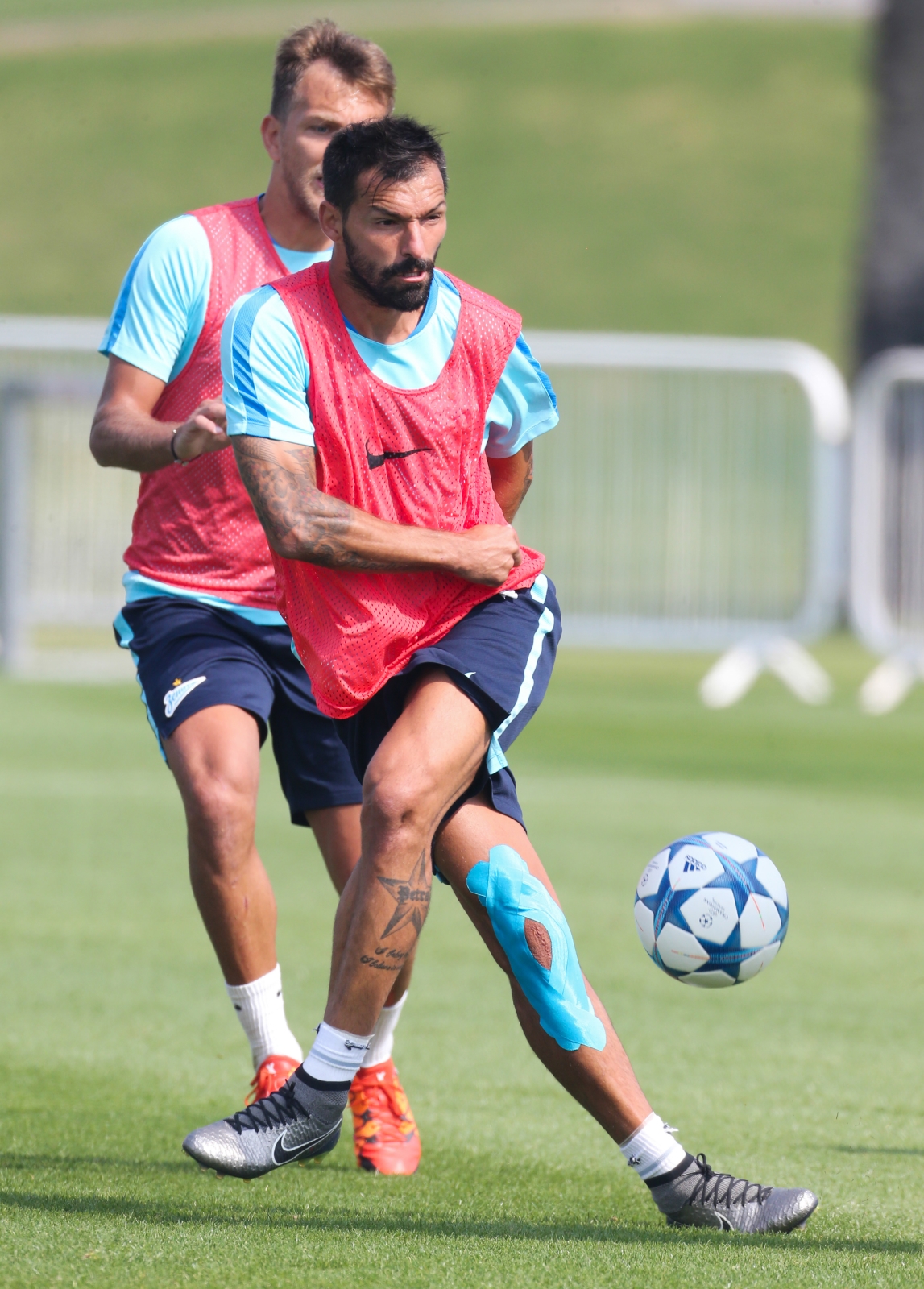 «Газпром»-тренировочные сборы в Дохе: 21 января, утренняя тренировка