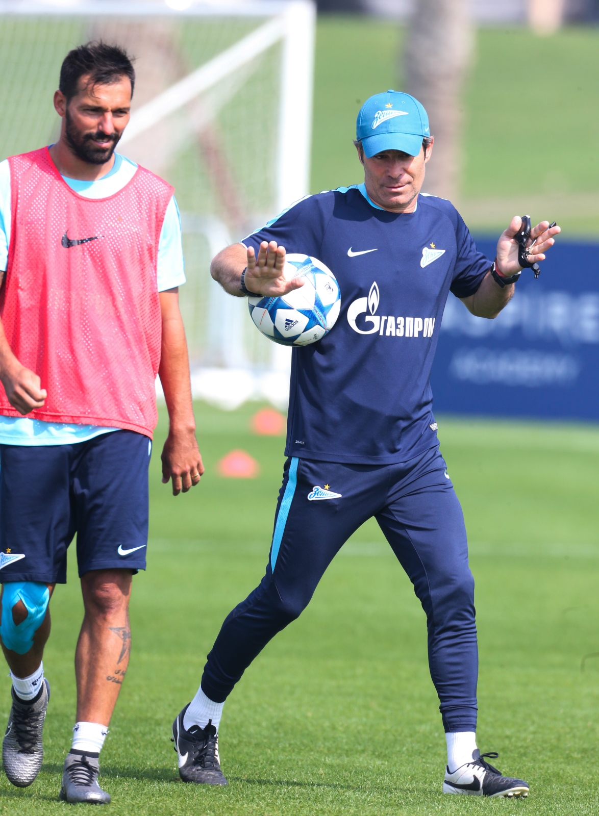 «Газпром»-тренировочные сборы в Дохе: 21 января, утренняя тренировка