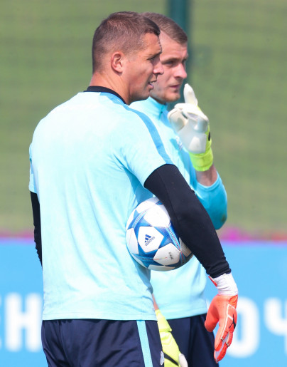 «Газпром»-тренировочные сборы в Дохе: 21 января, утренняя тренировка