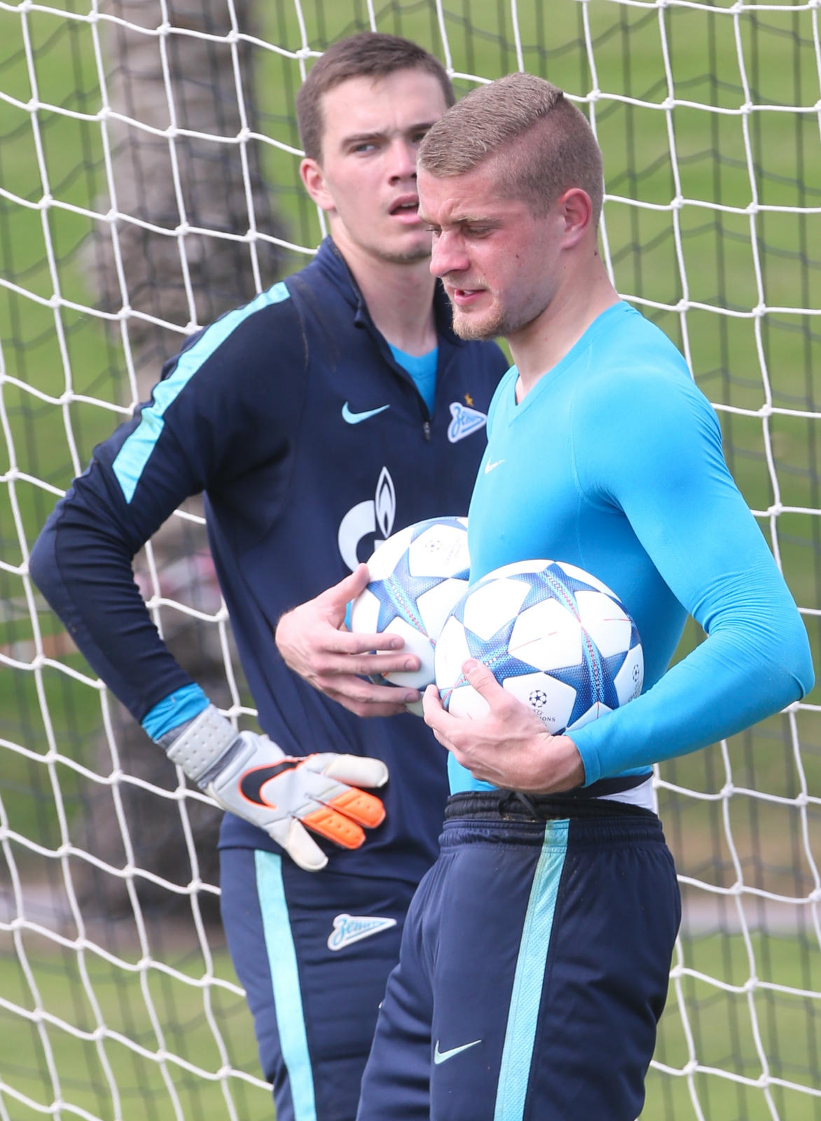 «Газпром»-тренировочные сборы в Дохе: 22 января, утренняя тренировка