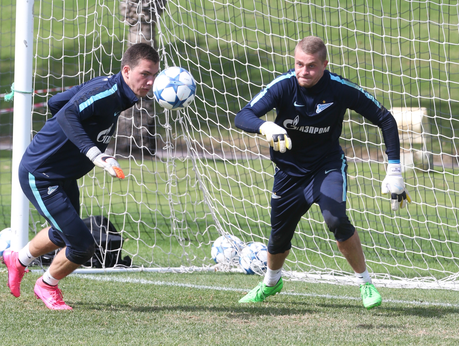 «Газпром»-тренировочные сборы в Дохе: 22 января, утренняя тренировка