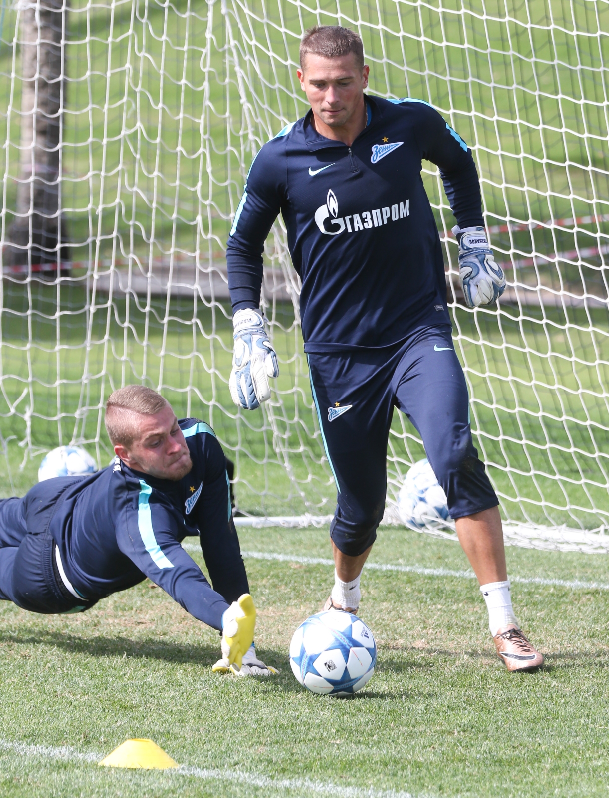 «Газпром»-тренировочные сборы в Дохе: 22 января, утренняя тренировка