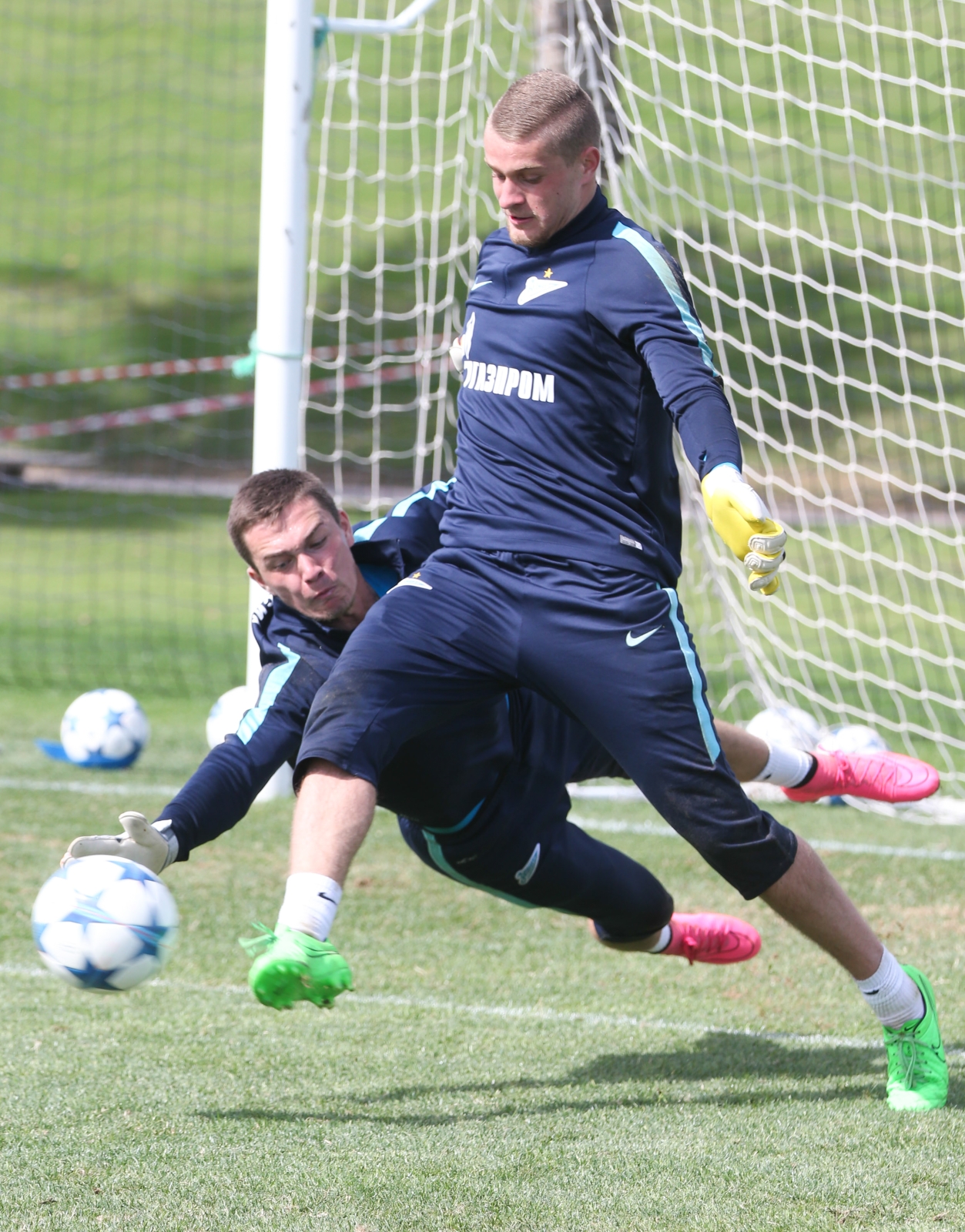 «Газпром»-тренировочные сборы в Дохе: 22 января, утренняя тренировка