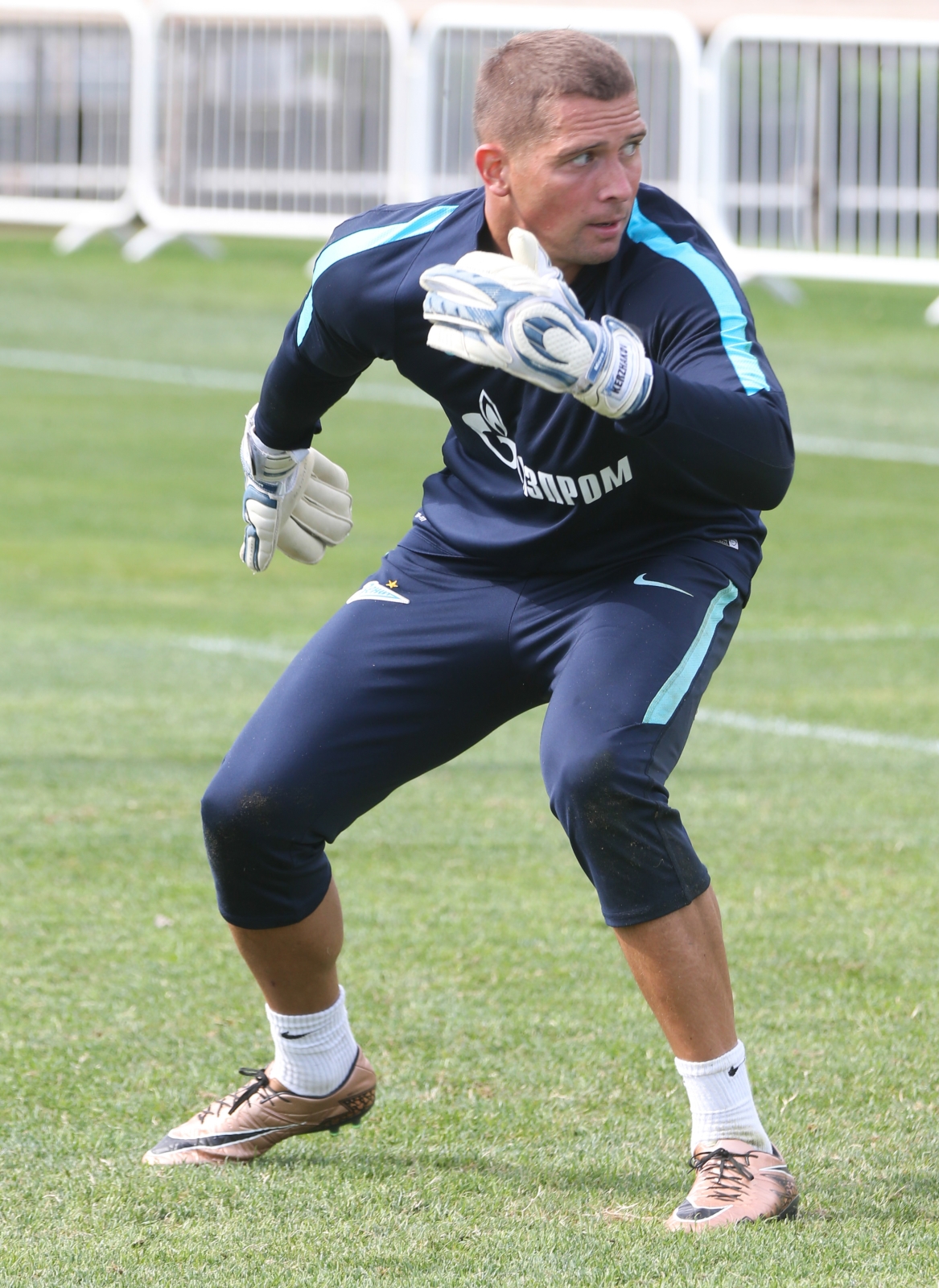 «Газпром»-тренировочные сборы в Дохе: 22 января, утренняя тренировка