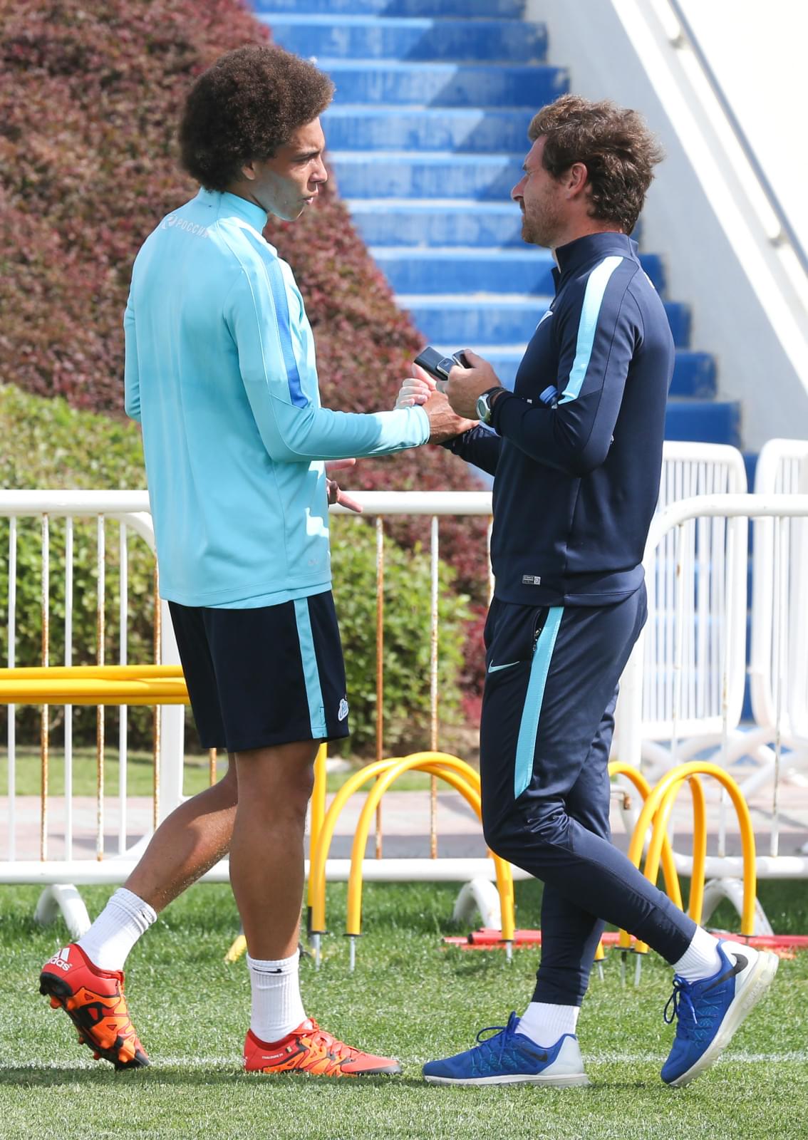 «Газпром»-тренировочные сборы в Дохе: 22 января, утренняя тренировка