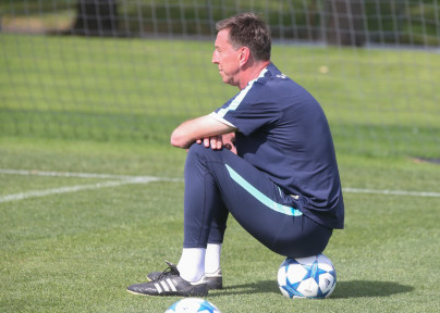 «Газпром»-тренировочные сборы в Дохе: 22 января, утренняя тренировка