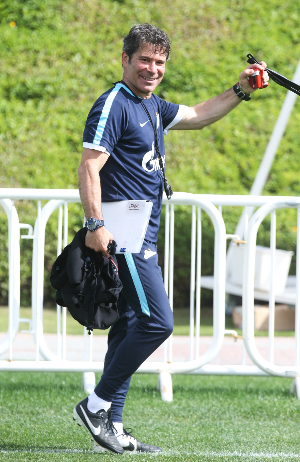 «Газпром»-тренировочные сборы в Дохе: 22 января, утренняя тренировка