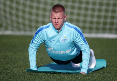 Тренировка «Зенита»-м на сборе в Испании 26 января 2016 года