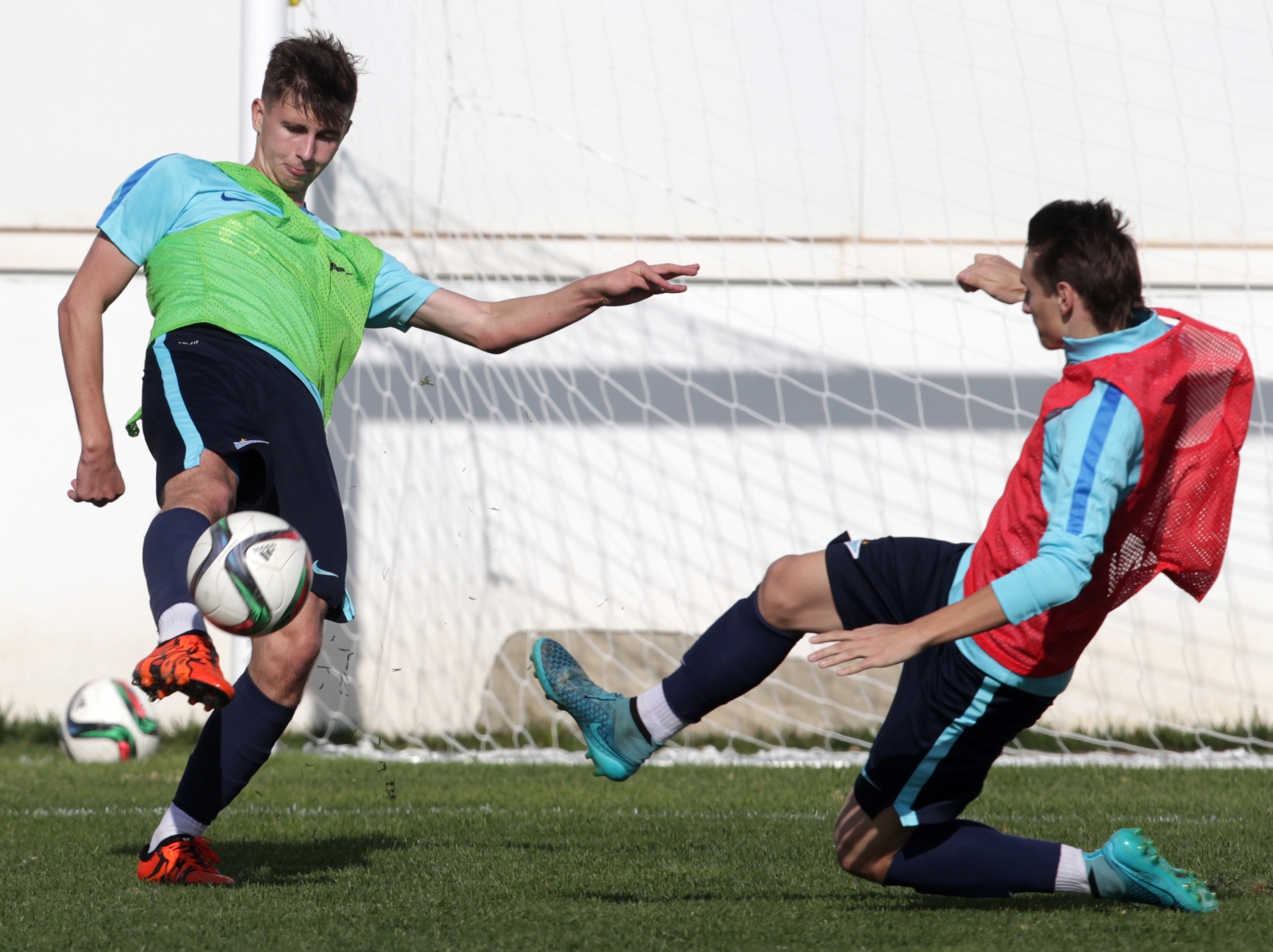 Тренировка «Зенита»-м на сборе в Испании 26 января 2016 года