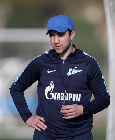 Тренировка «Зенита»-м на сборе в Испании 26 января 2016 года