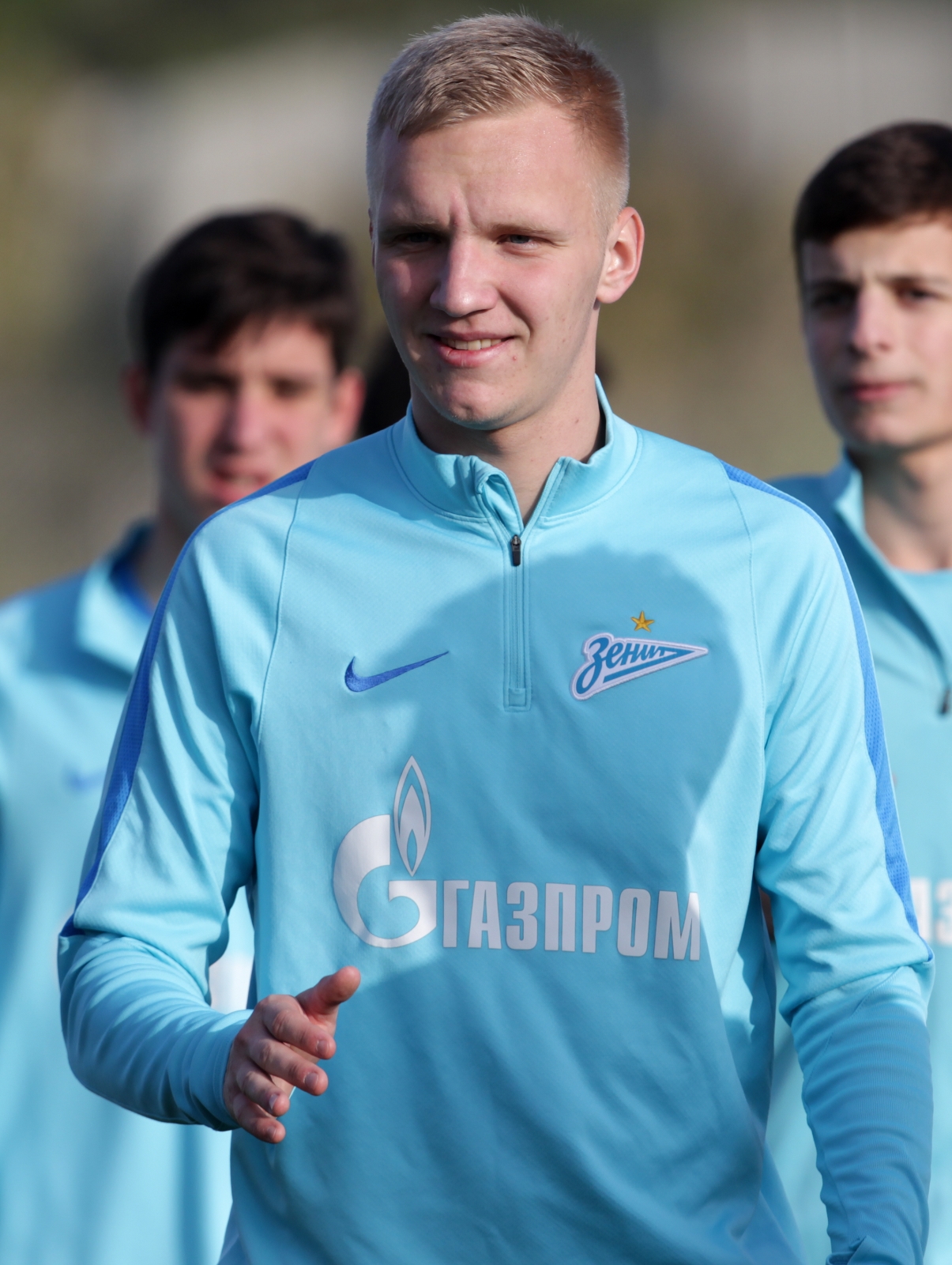 Тренировка «Зенита»-м на сборе в Испании 26 января 2016 года